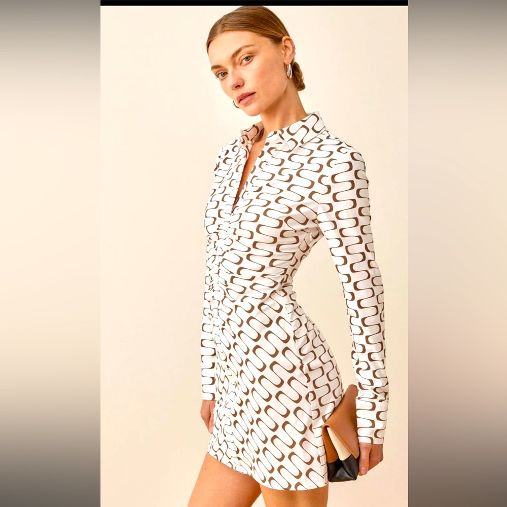 Reformation white dress